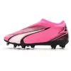 Chaussures de football enfant Puma Ultra Match LL FG/AG Rose 36 107770-01
