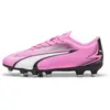 Chaussures de football enfant Puma Ultra Play FG/AG Rose 36 107775-01