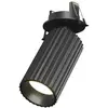 Maytoni lampe encastrable Calipso, noire, orientable, GU10