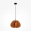 Suspension Maytoni Cambio, marron, Ø 47,5 cm, feutre, E27