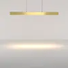 Maytoni suspension LED Ephoria, laiton, aluminium, longueur 116 cm