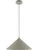 Suspension triangulaire en métal gris 35cm Basic colors - Maytoni