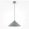 Maytoni Lampe à suspendre Basic colors Gris MOD167PL-01GR