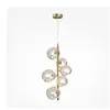 Plafonnier moderne - Maytoni - Dallas - 6 lampes - Abat-jour cognac - ...