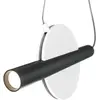 Maytoni Enigma Suspension LED, réglable, blanc