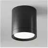 MAYTONI Downlight monté en surface noir, 9,6 cm, GX53