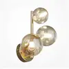 Maytoni applique murale Dallas, or/clair 3 lampes. verre hauteur 25,5 cm