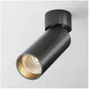 MAYTONI Downlight Monté En Surface Réglable Noir 3000K