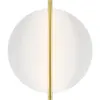 Applique murale en aluminium doré 30cm Mira - Maytoni
