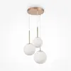 Maytoni Basic form Suspension, blanc/or, 3 lampes