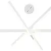 Maytoni Origami suspension LED, blanc