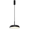 Maytoni Suspension LED Gerhard, noir, Ø 30 cm, métal