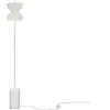 Maytoni Lampe sur pied LED Kyoto, blanc, hauteur 145 cm, marbre