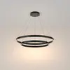 Maytoni Rim Suspension à 2 sources lumineuses, LED, MOD058PL-L74BK,