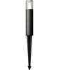 Maytoni Lampe sur piquet GLIDE, graphite, hauteur 37 cm, IP54, G9