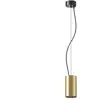Suspension LED Efir de Maytoni, doré mat, Ø 7,5 cm, 15 W, 38°