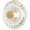 Applique murale LED Maytoni Amulet, ronde, Ø 18 cm, claire / dorée