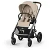 Cybex Poussette Balios S Lux 3 Almond Beige Châssis Taupe - Cybex Gold
