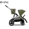 CYBEX - Poussette GAZELLE S Taupe Moss Green