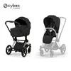 Cybex Duo Poussette Priam et nacelle Sepia Black / Rose Gold