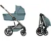 Duo poussette Balios 4 + nacelle pliable Stormy Blue