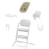 CYBEX - Chaise haute LEMO 4en1 SET All White