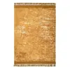 Non communiqué Tapis Tissé à la Main Imprimé Dolce Vita III Or 120 x 170 cm