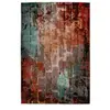 Paris Prix Tapis Tissé Imprimé à Motifs Primavera Multicolore 80 x 150 cm