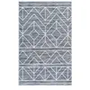 Non communiqué Tapis Tissé Imprimé à Poils Plats Maya II Anthracite 200 x 290 cm
