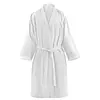 Paris Prix Peignoir de Bain en Coton Carla Blanc L