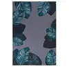 Paris Prix Tapis Imprimé à Poils Courts Tropical Noir & Vert 80 x 150 cm