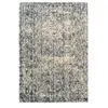 Non communiqué Tapis Tissé à Poils Courts Puerto Bleu & Beige 200 x 290 cm