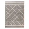 Non communiqué Tapis Tissé Graphique Rhombus II Beige & Marron 120 x 170 cm
