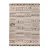 Non communiqué Tapis Tissé Imprimé Ethnique Jaka Multicolore 160 x 230 cm