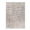 Non communiqué Tapis Tissé Imprimé Géométrique Jaka Crème 160 x 230 cm