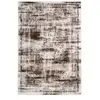 Paris Prix Tapis Vintage à Poils Courts Ariya Taupe & Marron 160 x 230 cm