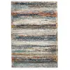 One Couture Tapis à rayures colorées anouk multicolore 120 x 170 cm