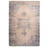 Paris Prix Tapis Rétro Imprimé Antique Vintage Bleu 160 x 230 cm