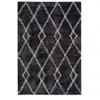 Paris Prix Tapis Imprimé Géométrique Orlando Anthracite 80 x 150 cm