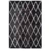 Paris Prix Tapis Tissé Géométrique Orlando Anthracite 200 x 290 cm