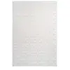 Tapis Shaggy Effet 3D Vivica Blanc & Crème 120 x 160 cm
