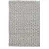 Paris Prix Tapis d'Extérieur Ethnique Yoga Gris & Crème 120 x 170 cm