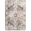 Paris Prix Tapis Vintage à Poils Courts Indiana I Gris & Marron 80 x 150 cm