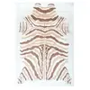 Paris Prix Tapis Imprimé Animal Rabbit Beige & Marron 120 x 160 cm