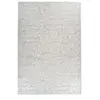 Paris Prix Tapis en Cuir Fait Main Finish Blanc & Argent 200 x 290 cm