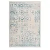 Paris Prix Tapis Vintage à Poils Courts Baroque VI Bleu 200 x 290 cm