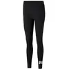 PUMA Ess Logo Leggings Femme Legging FR (Taille Fabricant: XL) Noir