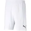 PUMA teamRISE Short, Homme, Puma Blanc- Puma Noir, L