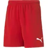 PUMA Mixte enfant Teamrise Jr Short d contract , Puma Rouge- Puma Blanc, 152 EU