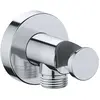 Coude de raccordement rond DURAVIT Universal chromé